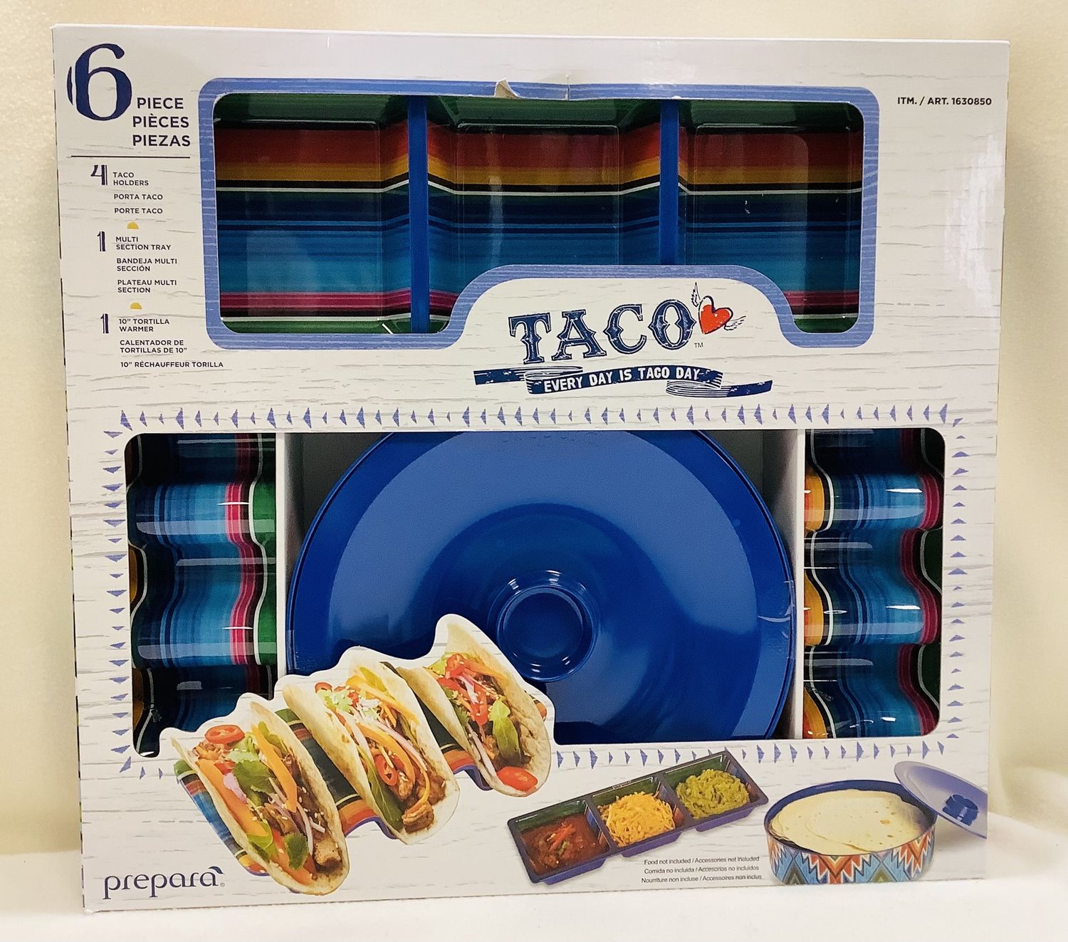 Every Day is Taco Day 6-PC Taco Preparation Set - RS5043