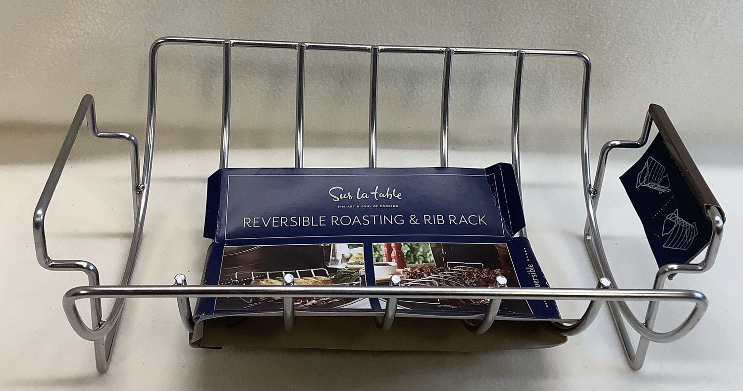 Sur la table Reversible Roasting &amp; Rib Rack - RS5067