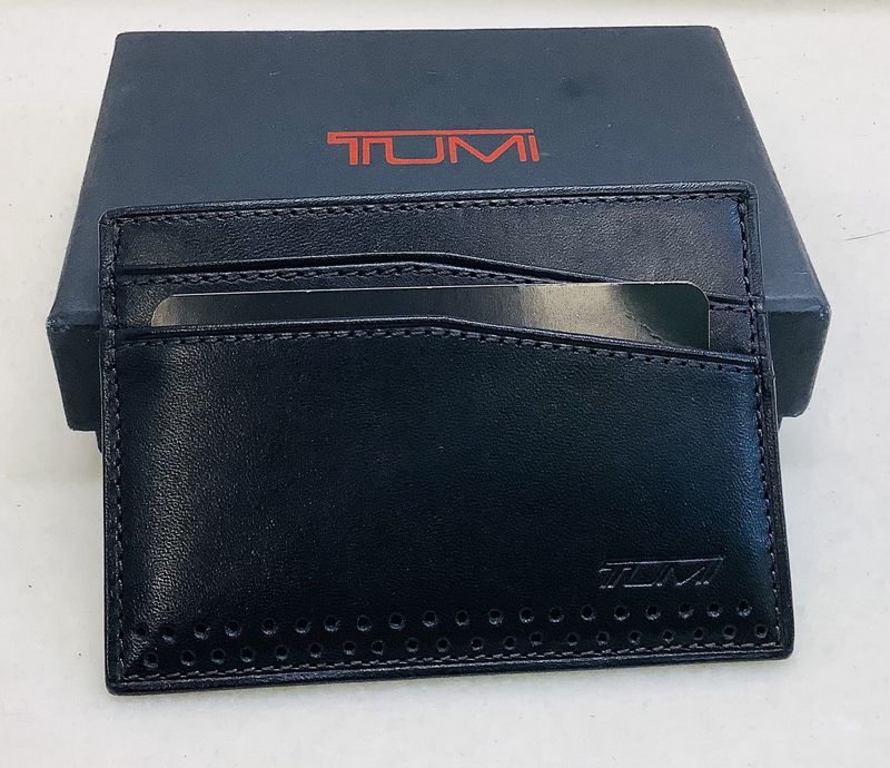 TUMI Torque Money Clip Card Case, Black - RS5080