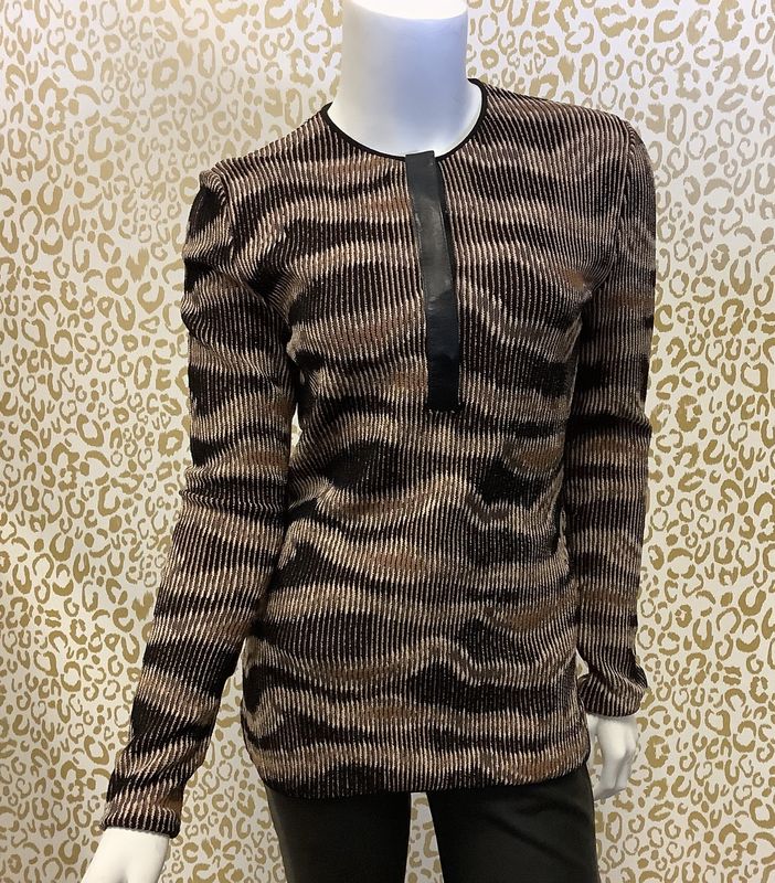 Vintage Tom Ford Long Sleeved Top (Women&#39;s Size L) - CL2033