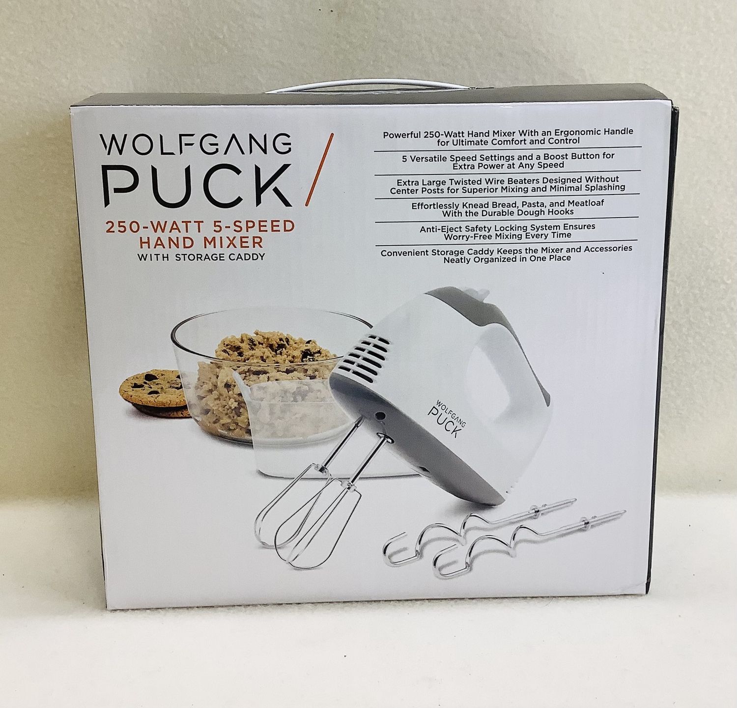 Wolfgang Puck 5-Speed Hand Mixer - RS5107
