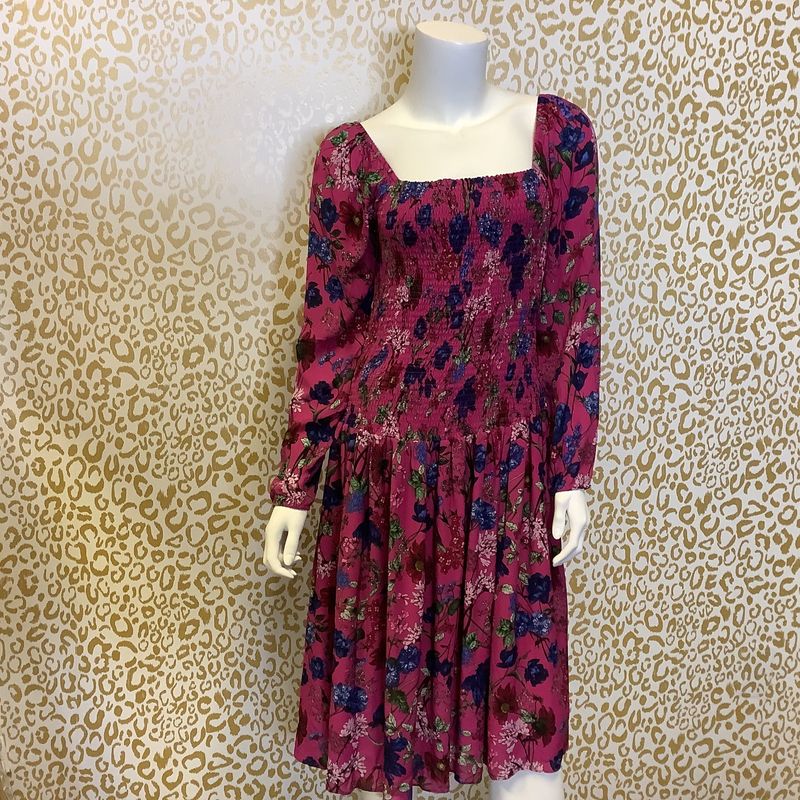 Hatch &quot;The Freya Dress&quot;, Pink Queen Floral (Women&#39;s Size 2) - CL2037