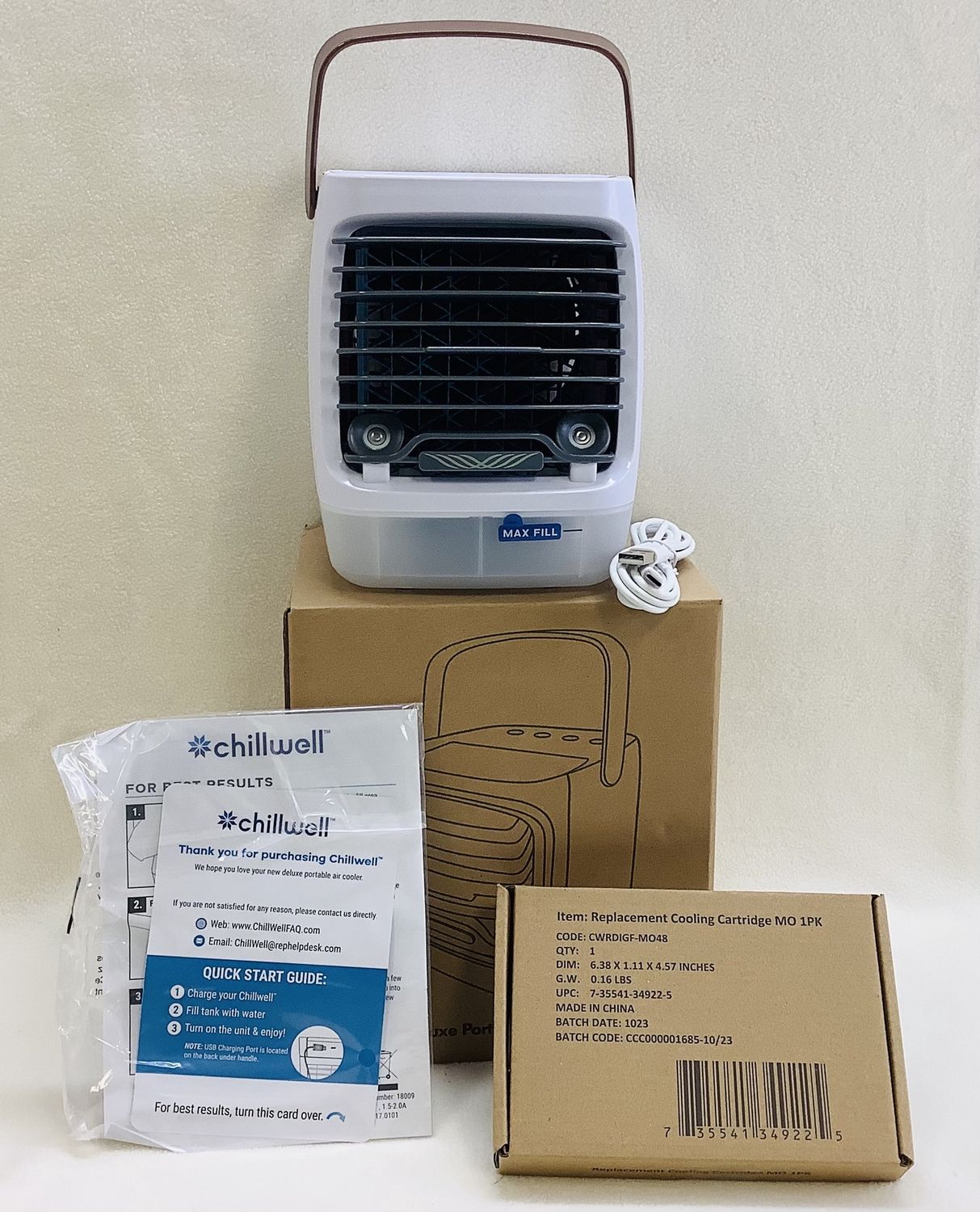ChillWell 2.0 Evaporative Air Cooler for Room - RS5115