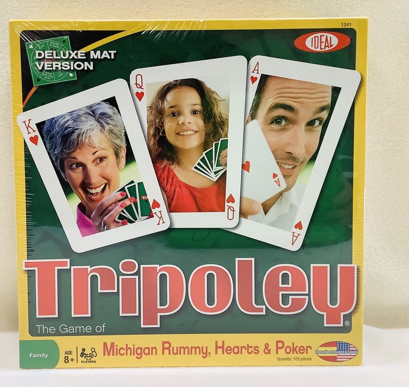 Tripoley Deluxe Mat Version Board Game (Ages 8+) - RS5126
