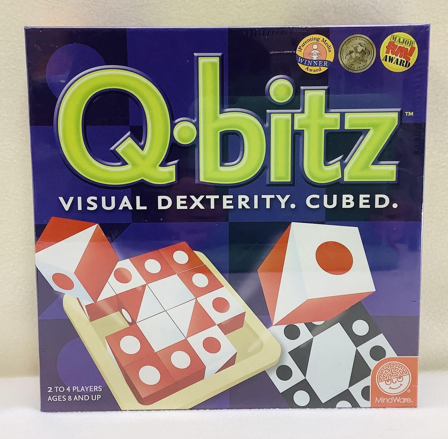 Mindware Q-Bitz Pattern Matching Board Game (Ages 8+) - RS5127