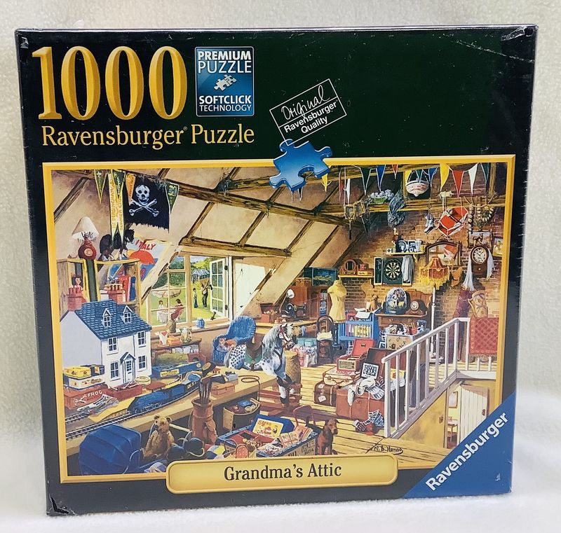 Ravensburger &quot;Grandma&#39;s Attic&quot; 1000-PC Jigsaw Puzzle - RS5117