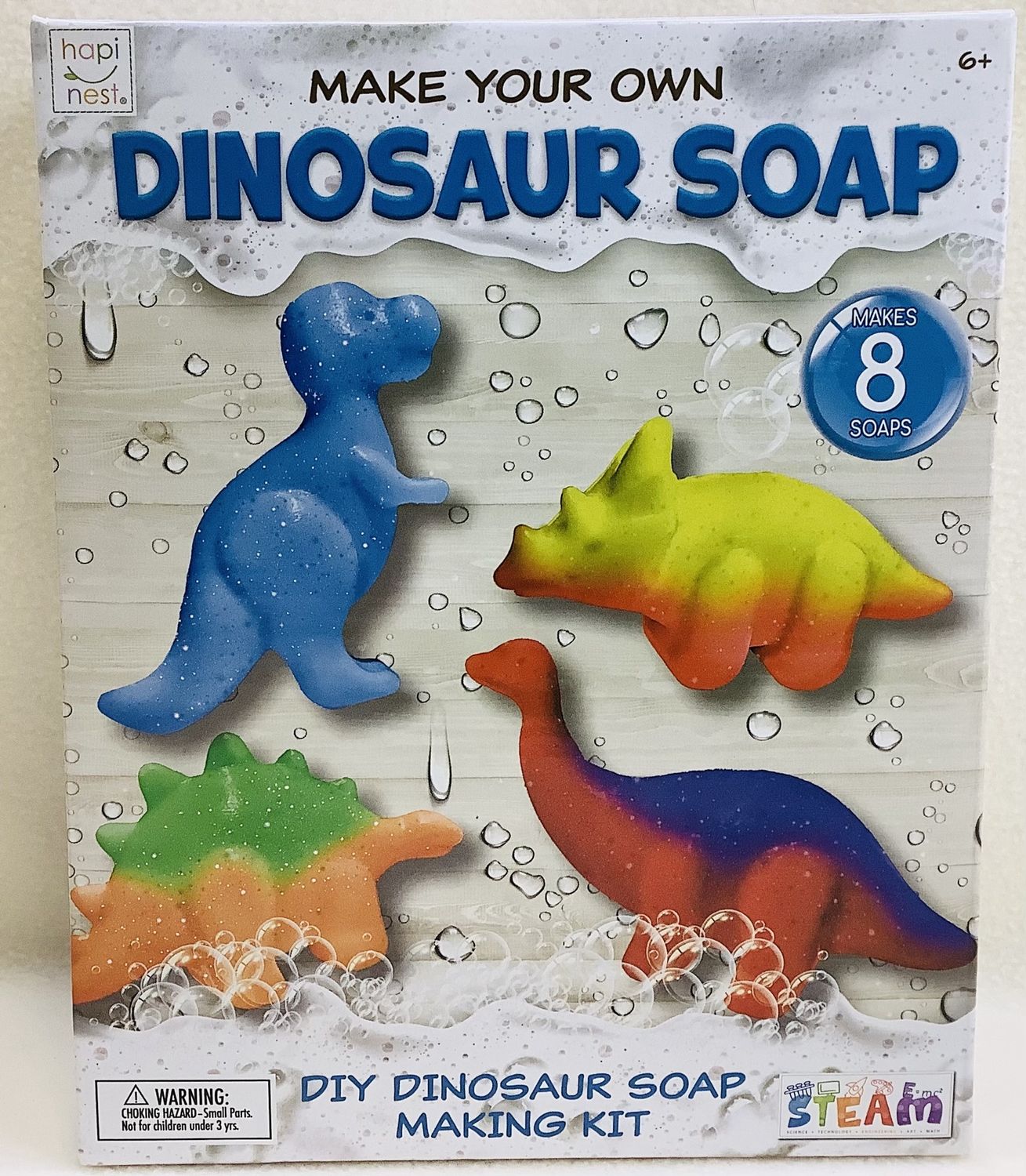 Hapinest Dinosaur Soap Making Kit (Ages 6+) - RS5129