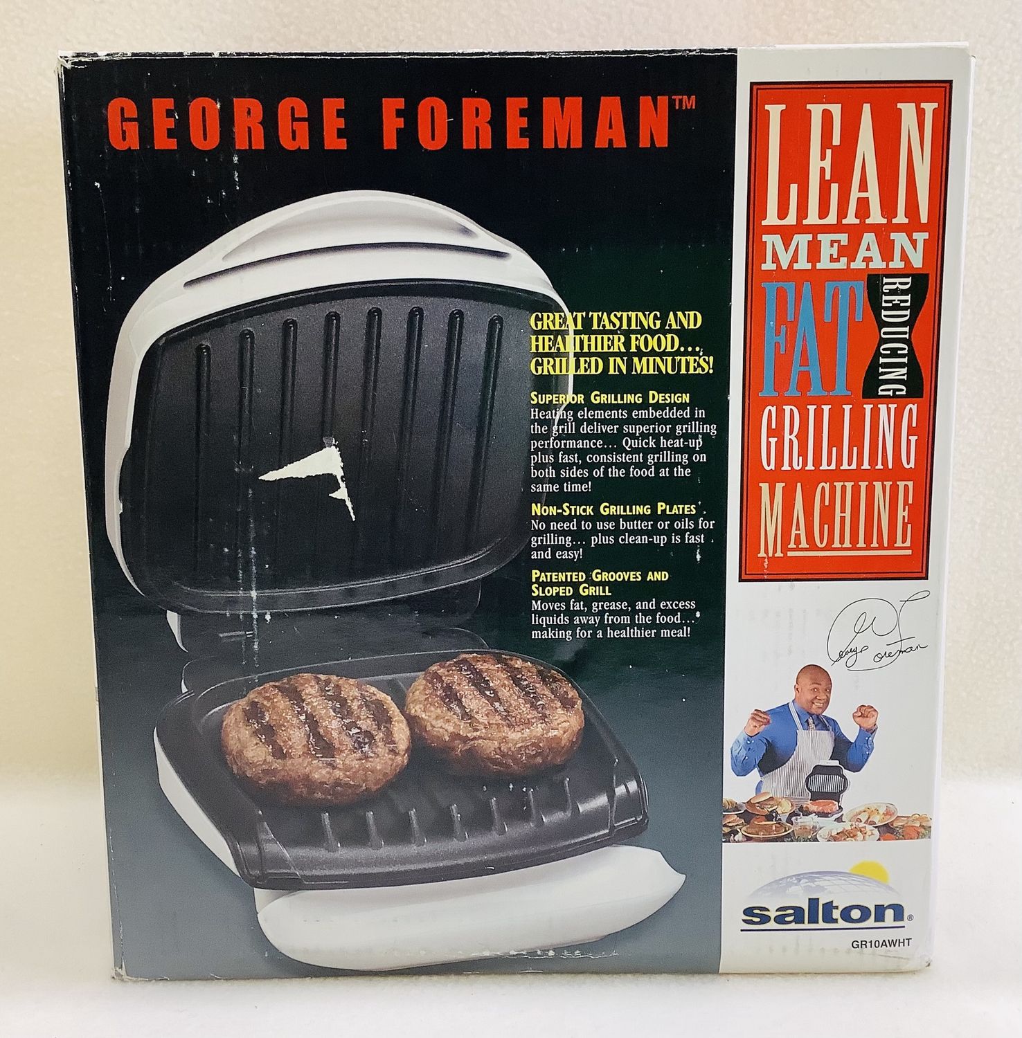 George Forman Lean Mean Fat Reducing Grilling Machine - RS5150