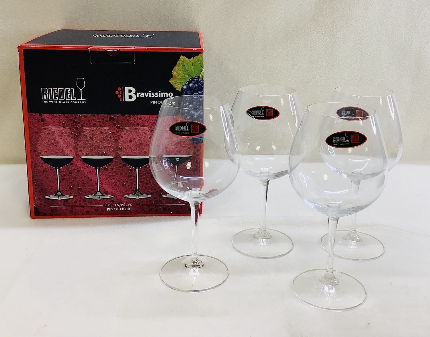 Riedel Bravissimo Pinot Noir Glasses (Set of 4) - RS5155