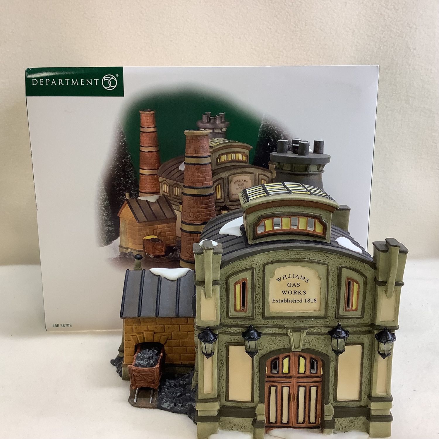 Department 56 Dickens Village &quot;Williams Gas Works&quot; - RS5165