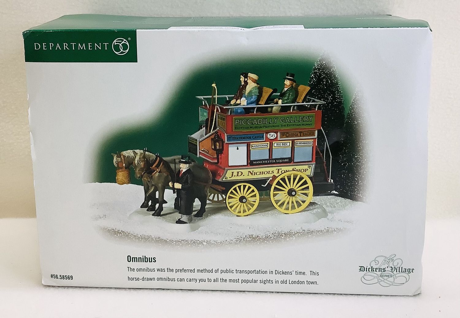 Department 56 Dickens Village &quot;Omnibus&quot; - RS5166