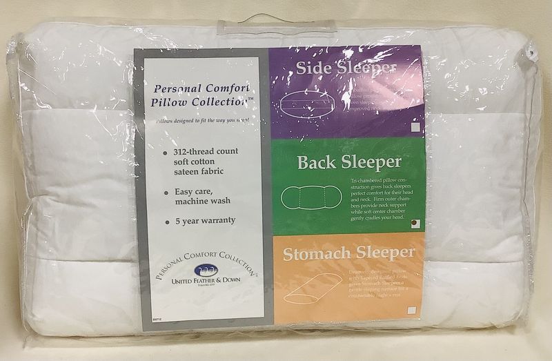 Personal Comfort Pillow Collection Back Sleeper Pillow - RS5216