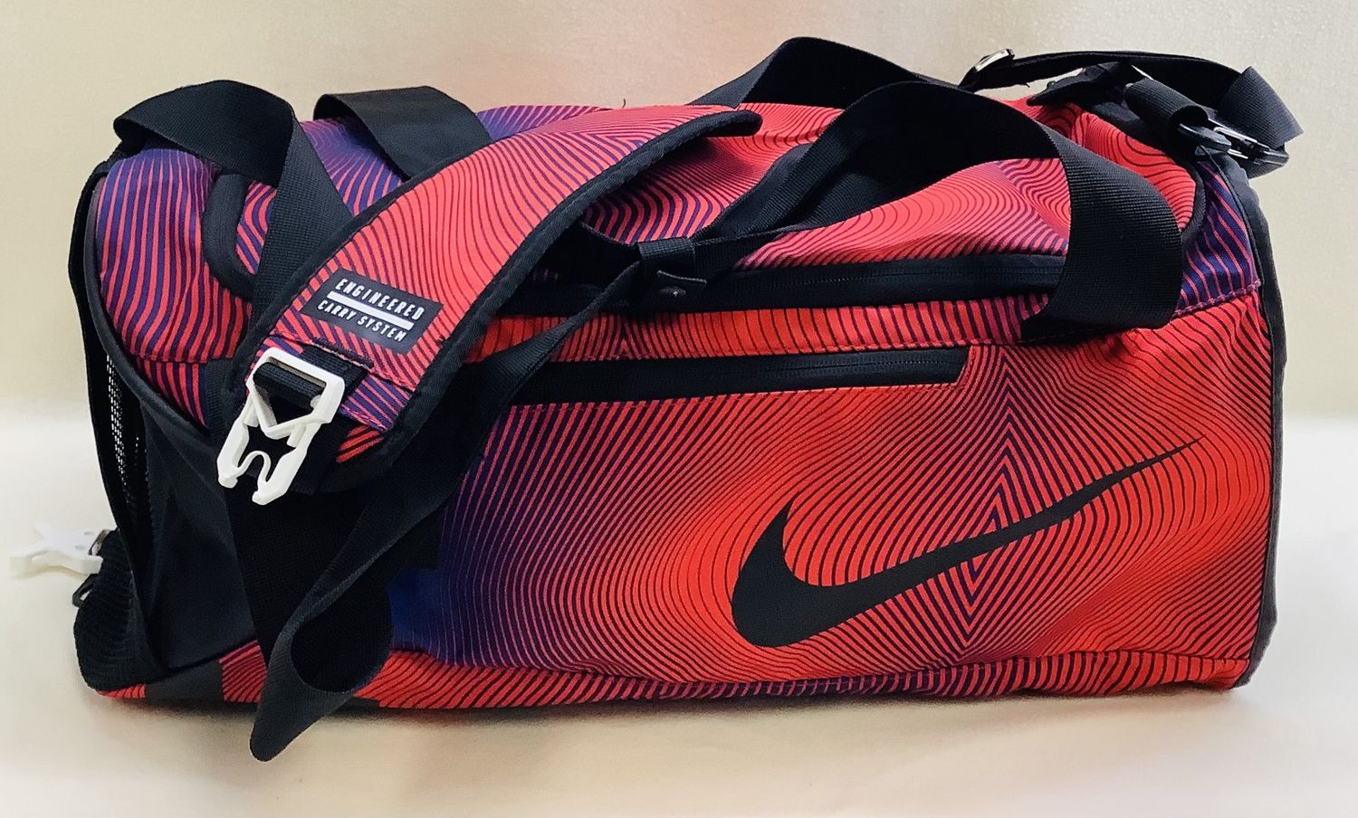 Nike Duffel Bag Graphic, Red/Black/Blue - RS5233