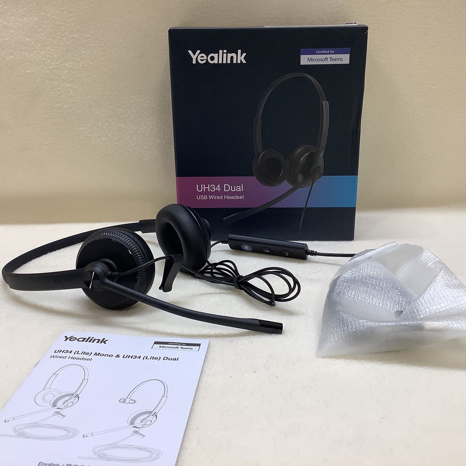 Yealink UH34 Dual USB Wired Headset - RS5246