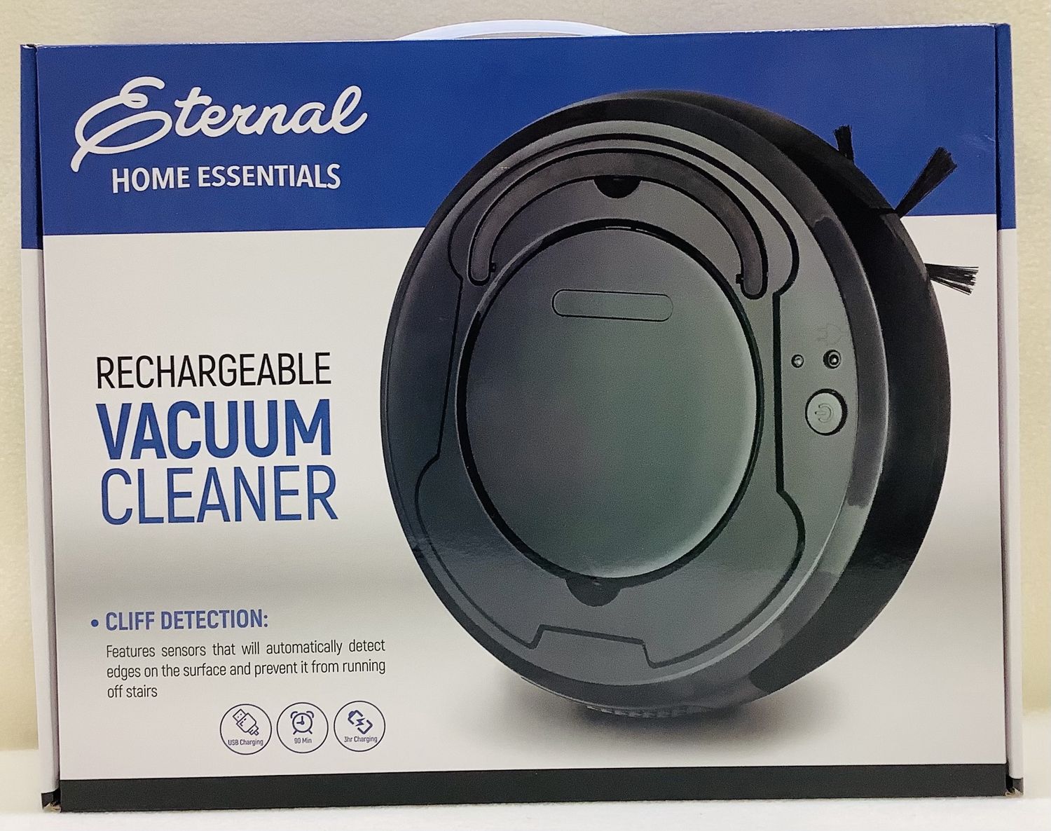 Eternal Home Essentials Rechargeable Vacuum Cleaner w/Cliff Detection - RS5248