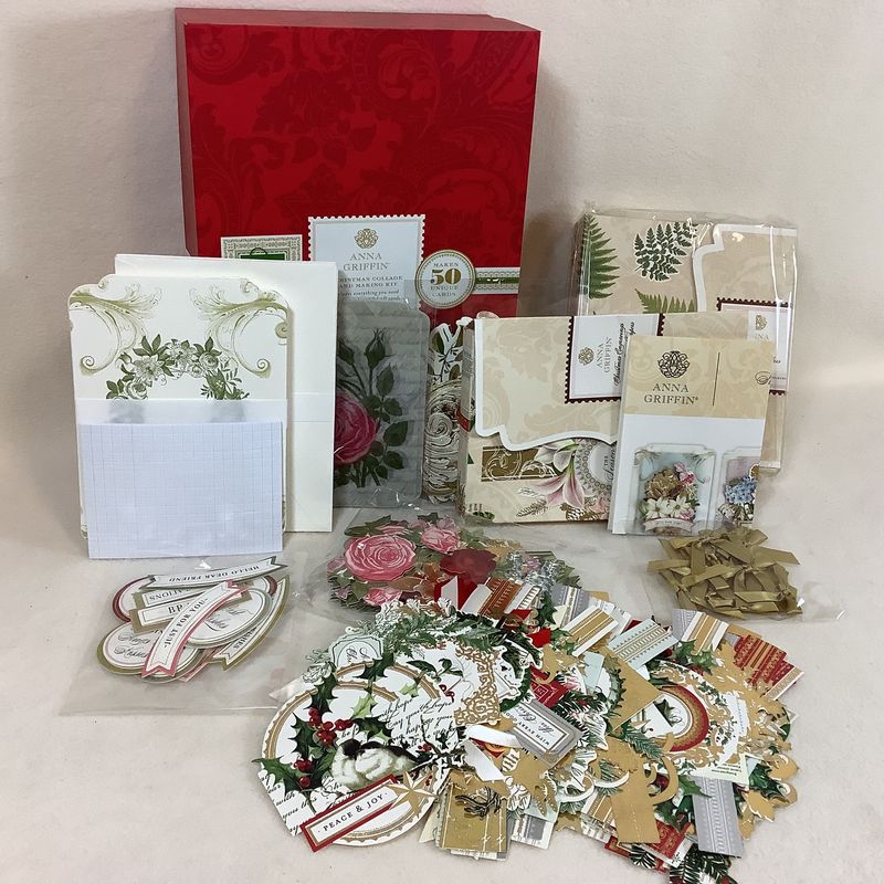 Anna Griffin Christmas Collage Card Making Kit - RS5304