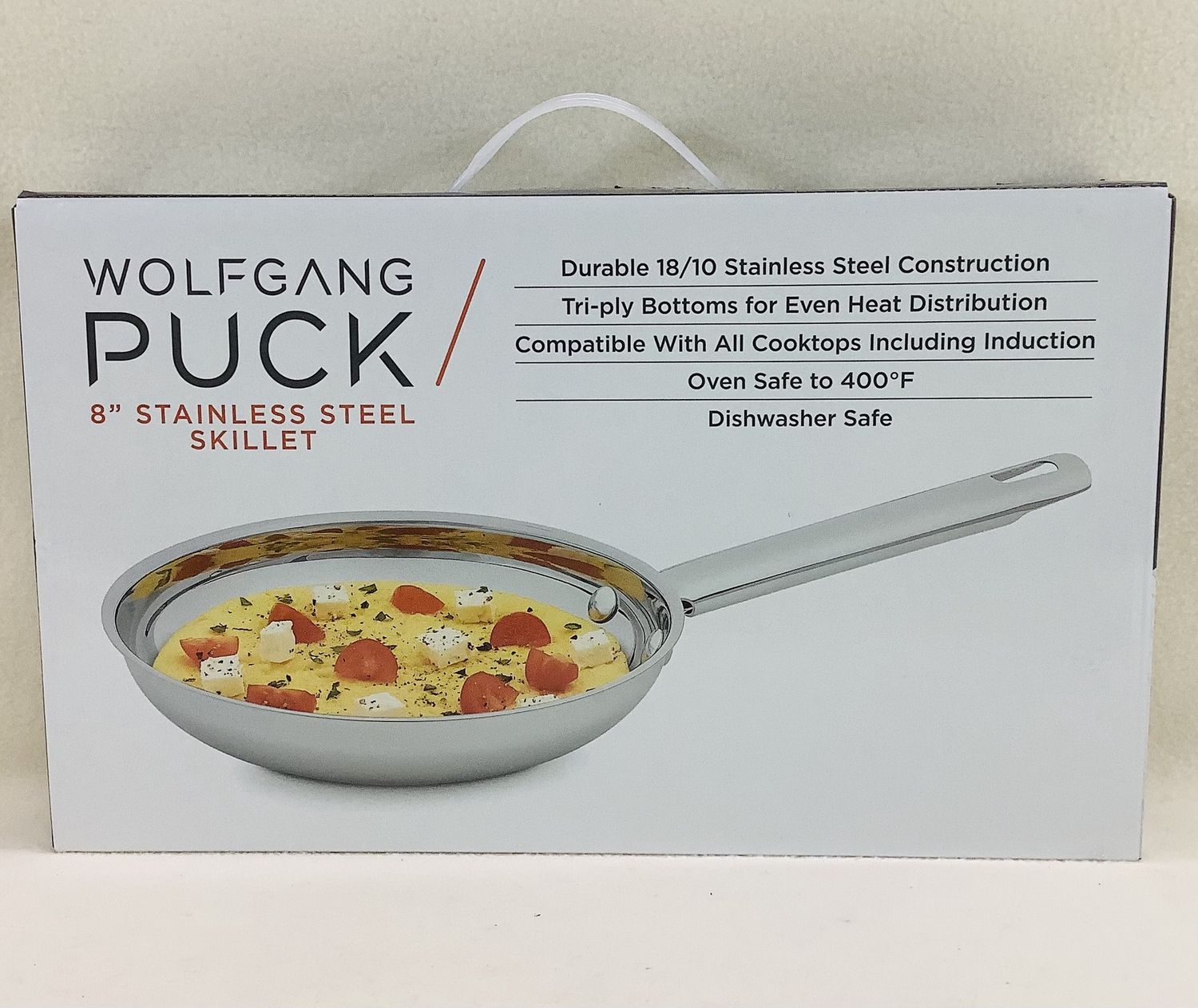 Wolfgang Puck 8&quot; Stainless Steel Skillet - RS5330