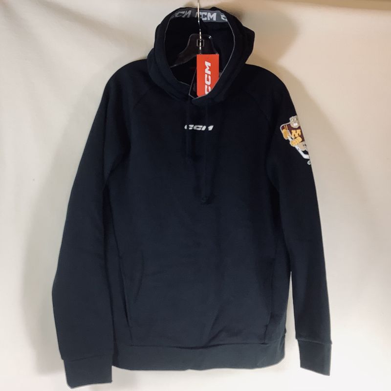 CCM Minnesota Gopher Hockey Hoodie, Black (Men's Size M) - CL2050