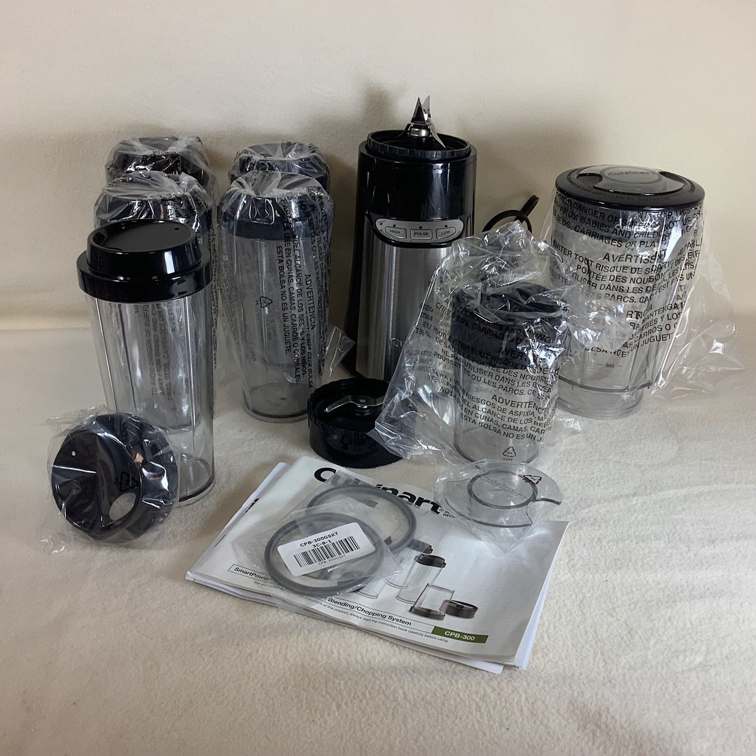 Cuisinart CPB-300 350 Watt BPA-Free Blender, Black, 32 oz. - RS5363