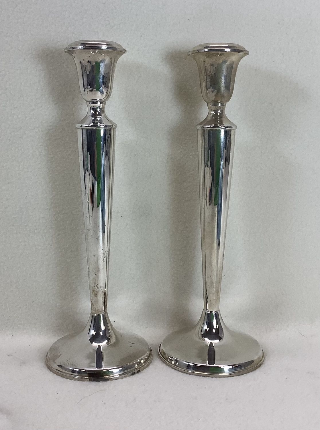 Reed &amp; Barton Sterling Silver Classic 10&quot; Candlesticks (Set of 2) - RS5367