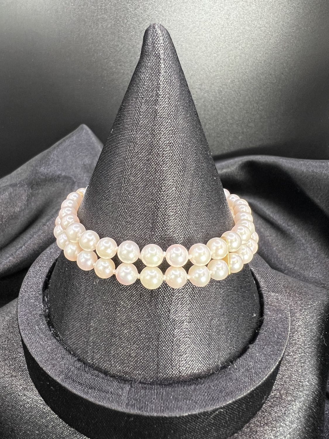 14K 7&quot; Pearl Bracelet 5.5 - 6.0 mm - RS5379