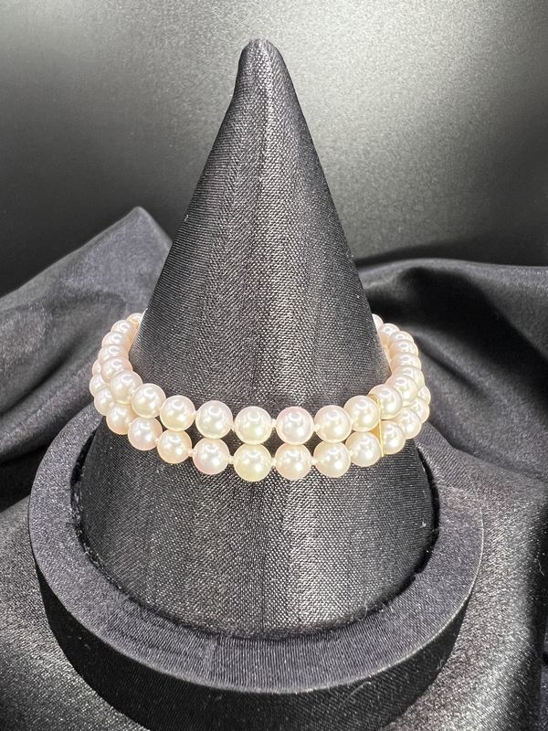 14K 7" Pearl Bracelet 5.5 - 6.0 mm - RS5379