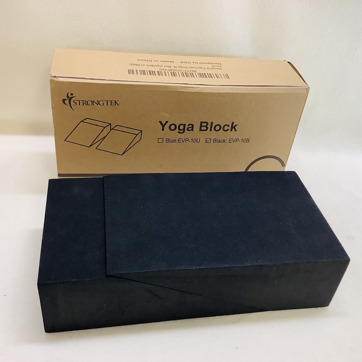 Strongtek Yoga Foam Wedge Blocks, Soft Wrist Wedge (1 Pair) - RS5439