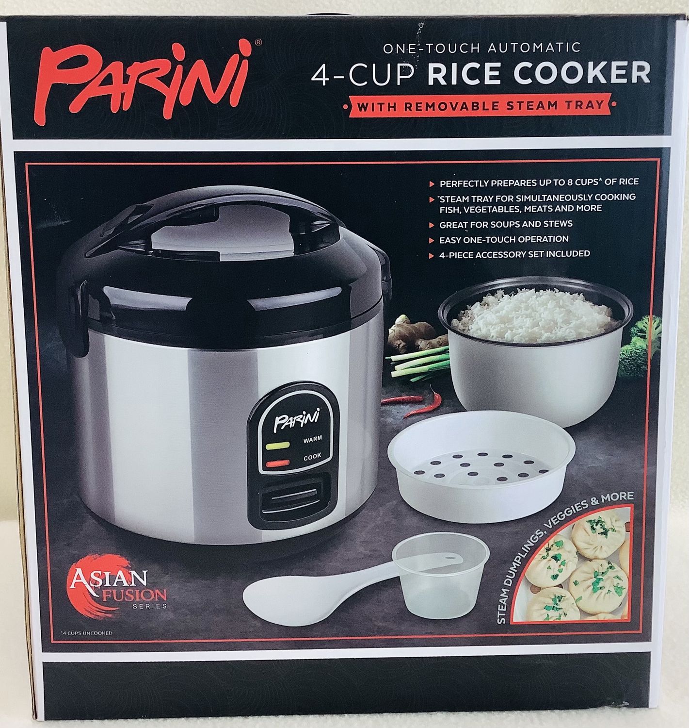 Parini 4 Cup One-Touch Rice Cooker - RS5460