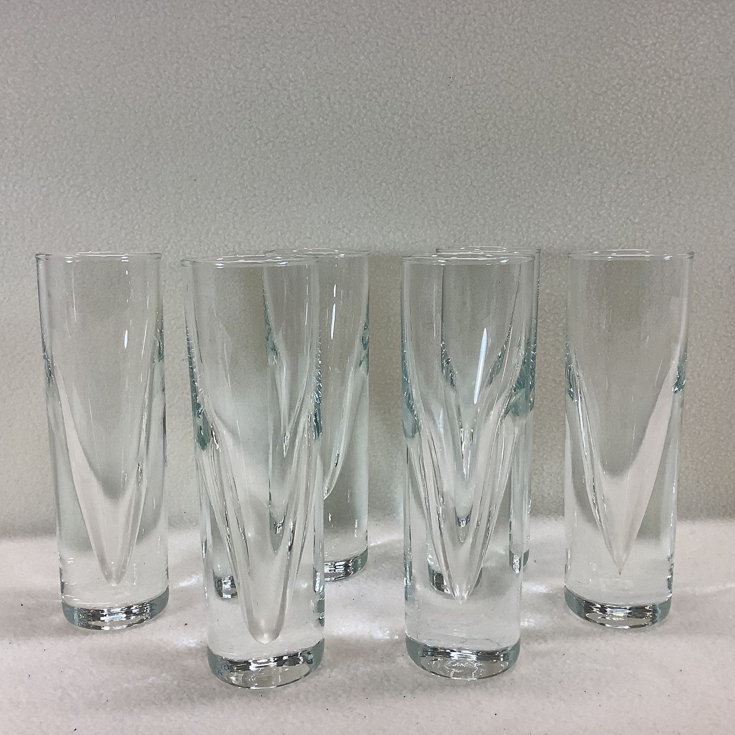 Carlo Moretti Clear Italian Bullet Glasses (Set of 6) - RS5497