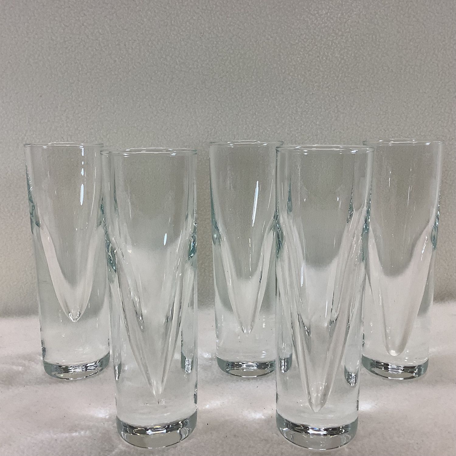 Carlo Moretti Clear Italian Bullet Glasses (Set of 5) - RS5498