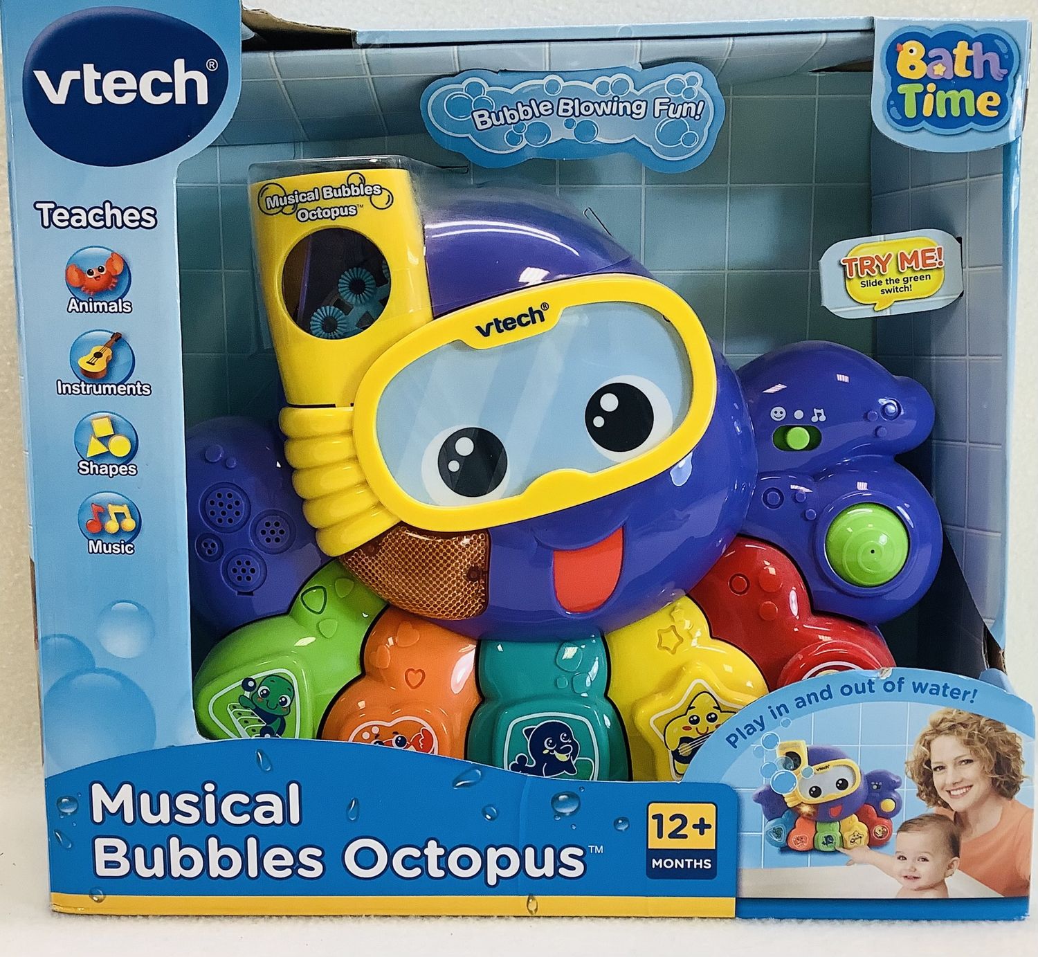 Vtech Musical Bubbles Octopus (Ages 12+ Months) - RS5505