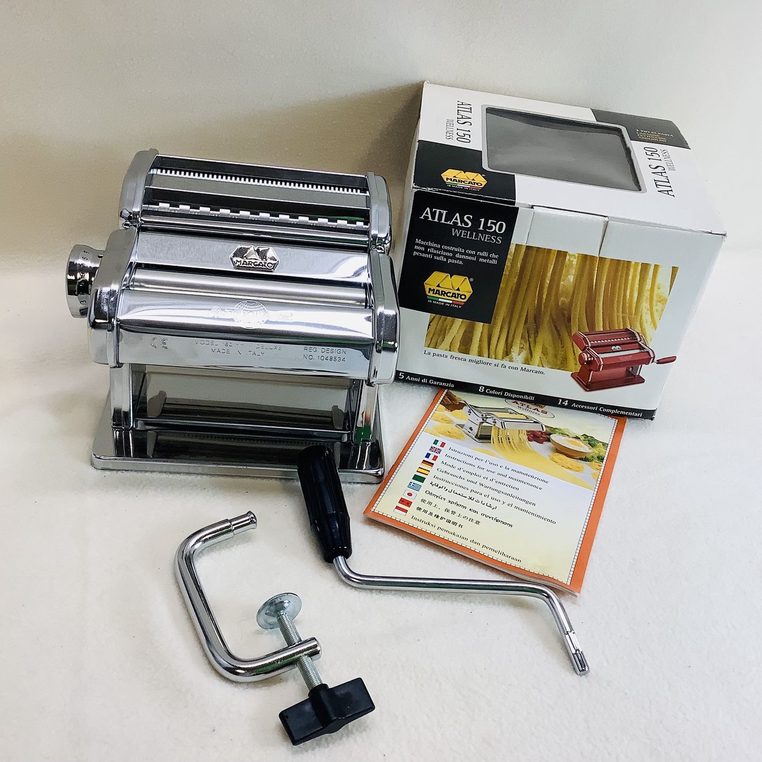 Marcato  Atlas 150 Pasta Machine, Classic Line - RS5504