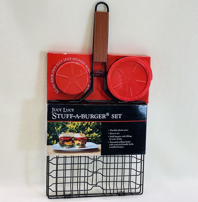 Charcoal Companion Jucy Lucy Stuff-A-Burger Set - RS5500