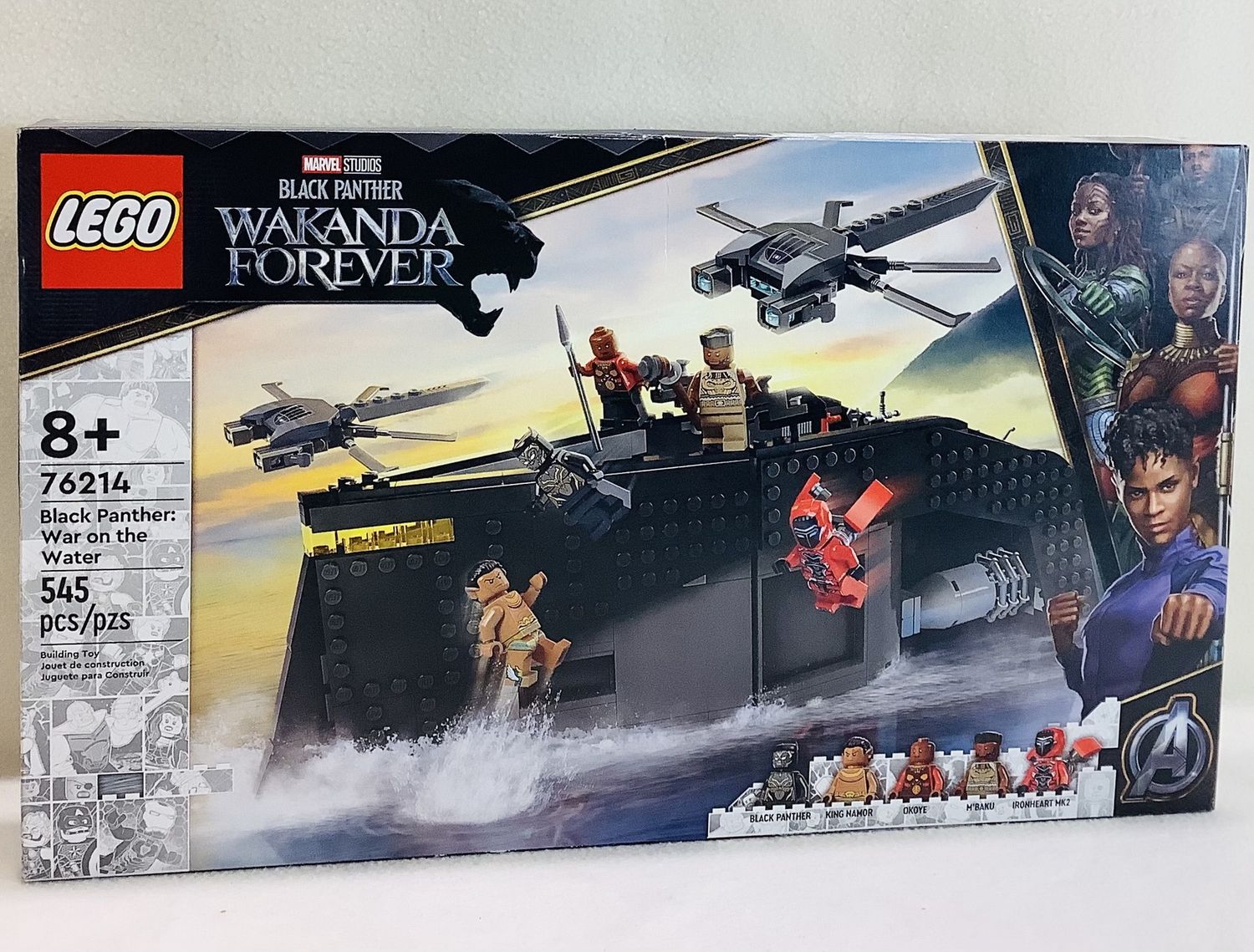 LEGO Marvel Black Panther: War on the Water (Ages 8+) - RS5522