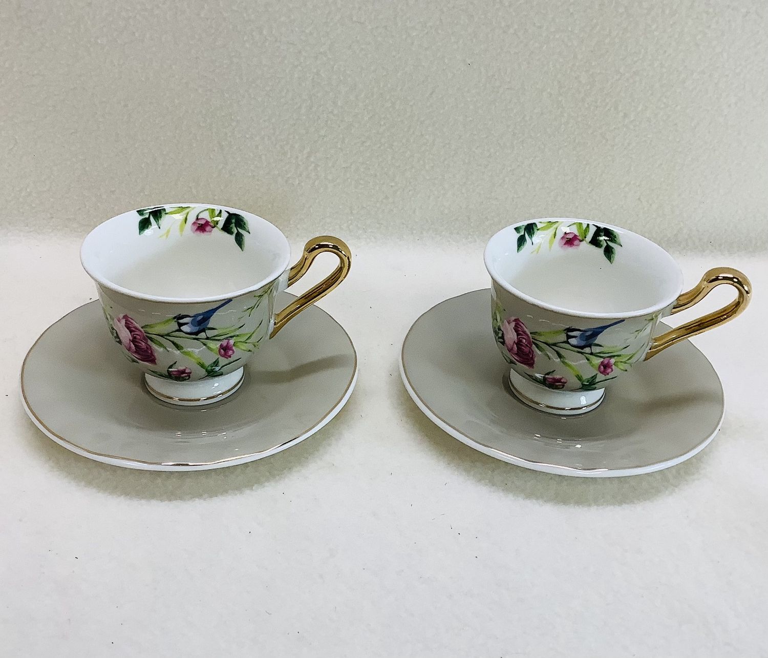 English Home  Vanilla New Bone China 4-PC Coffee Cup Set - RS5536