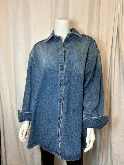 The Row Denim Shacket (Women's Size S) - CL2084