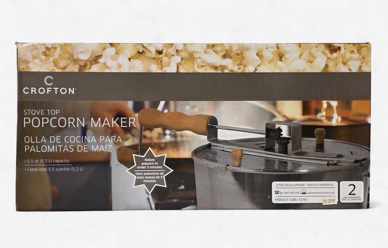 Crofton Stove Top Popcorn Maker - RS5581