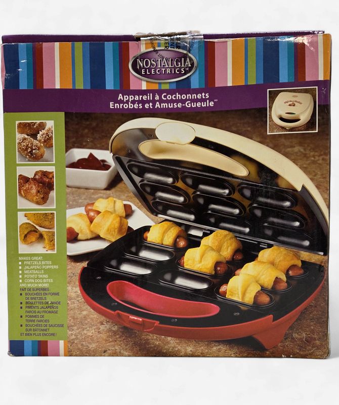Nostalgia Electrics Pigs in a Blanket &amp; Appetizer Bites Maker - RS5597