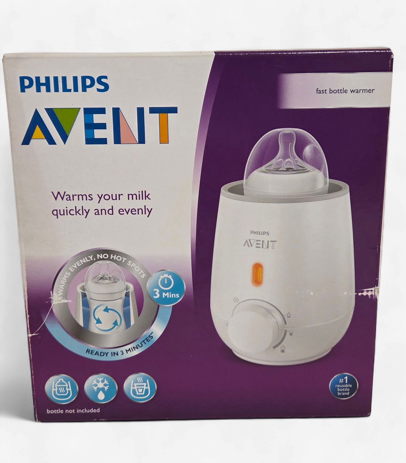 Philips Avent Fast Bottle Warmer, SCF355/00 - RS5585