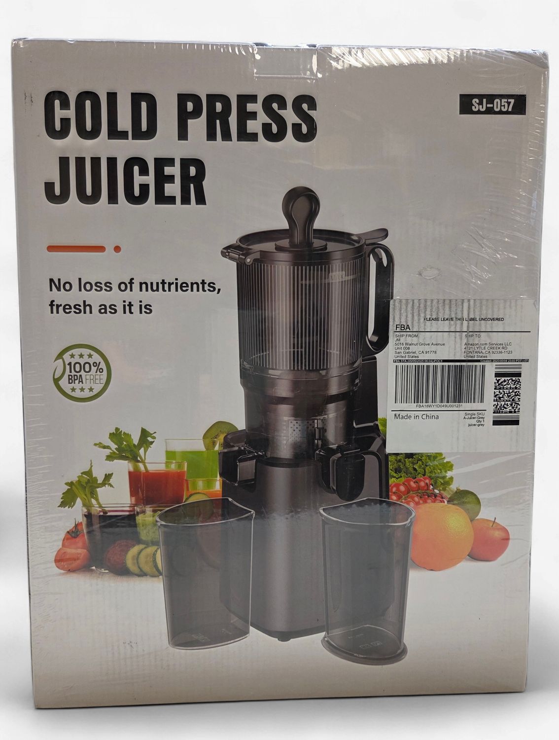 Cold Press Juicer SJ-057 - RS5602