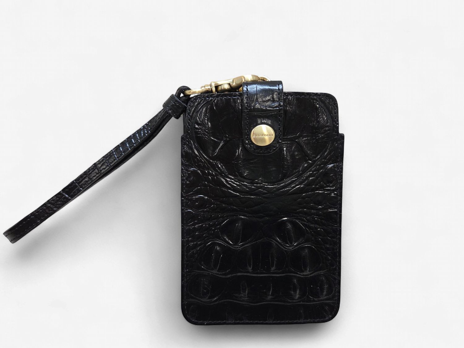 Brahmin Melbourne Cell Phone Wallet, Black - RS5598