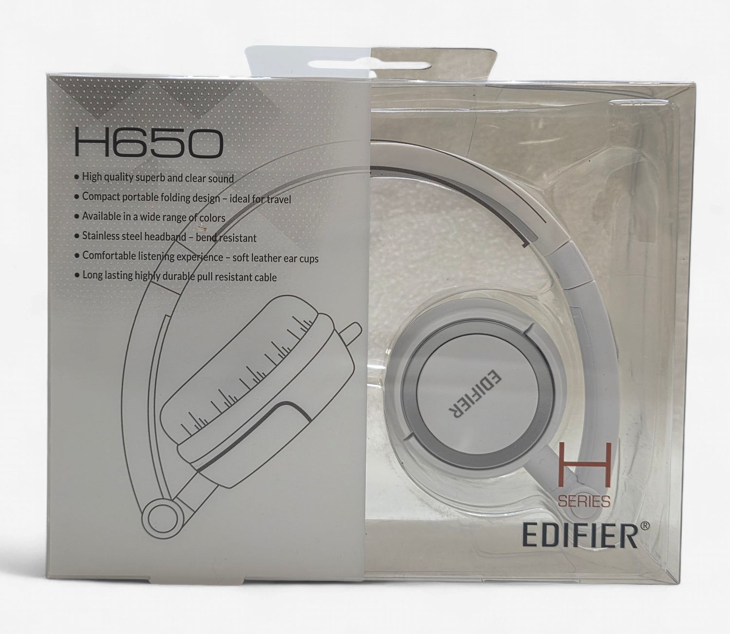 Edifier H650 Headphones, White - RS5621