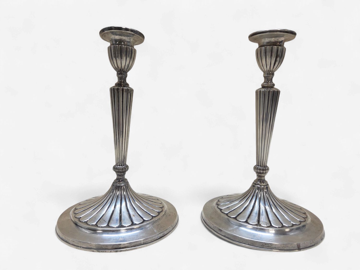 K. Uyeda Sterling 950 Candlestick Pair - RS5631