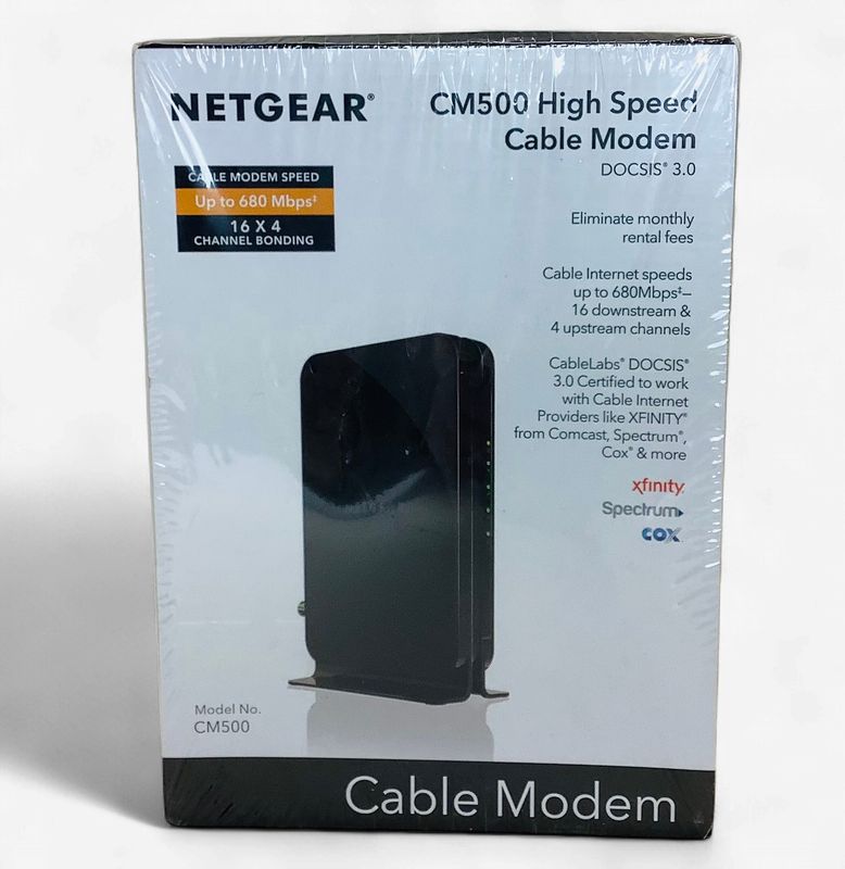 NETGEAR CM500 High Speed Cable Modem - RS5649