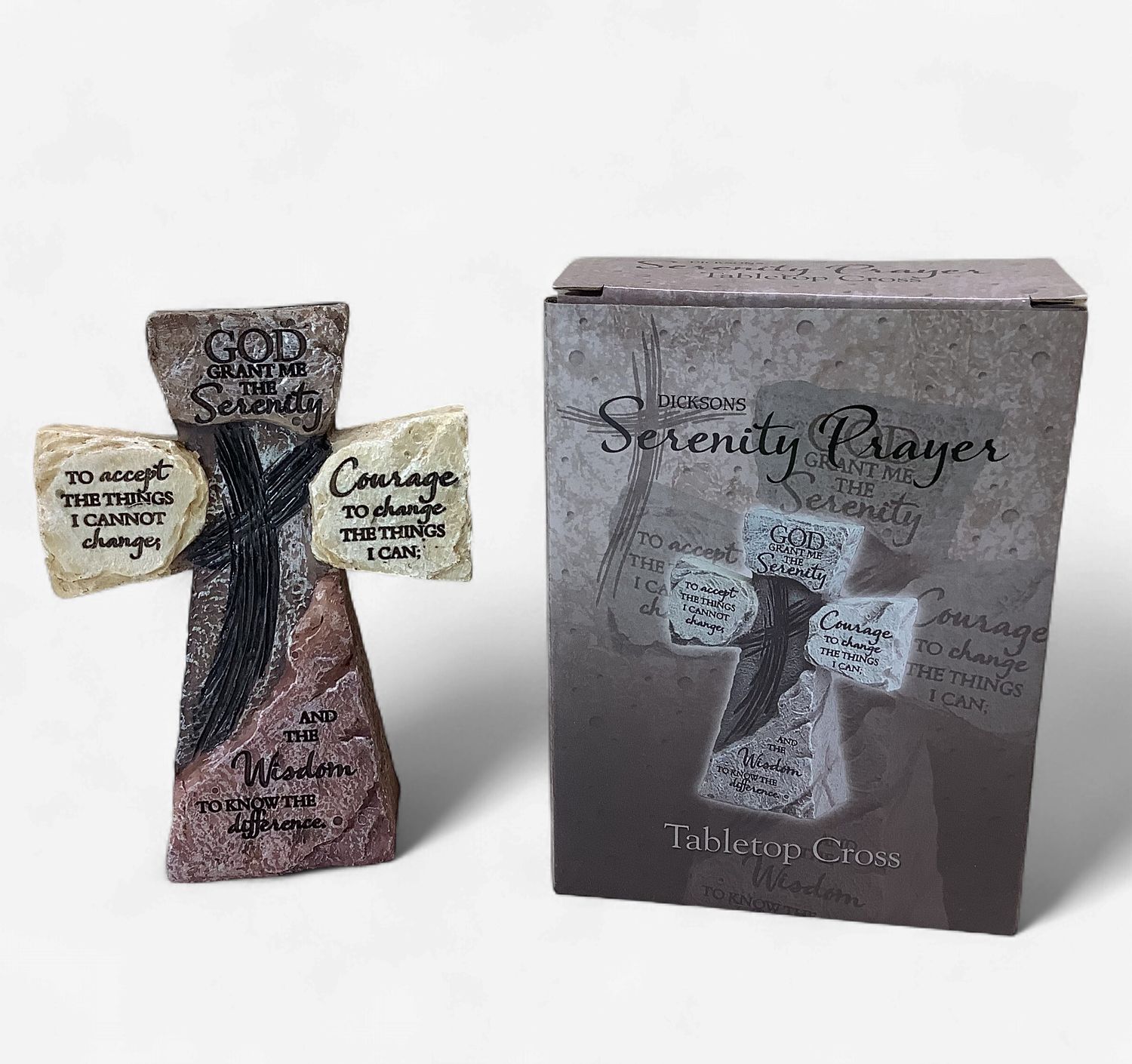 Dicksons Serenity Prayer Tabletop Cross - RS5665