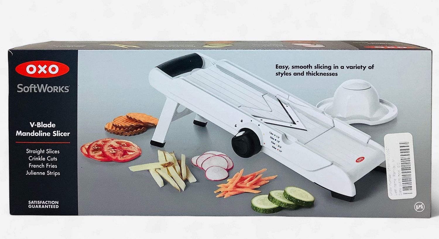 OXO Softworks V-Blade Mandoline Slicer, White - RS5689