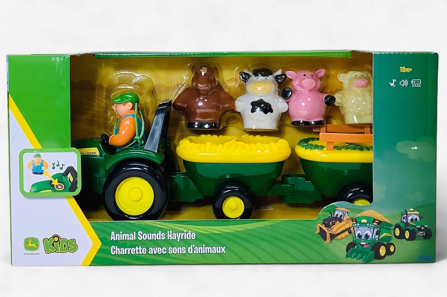 John Deere Animal Sounds Hayride (Ages 18M+) - RS5699