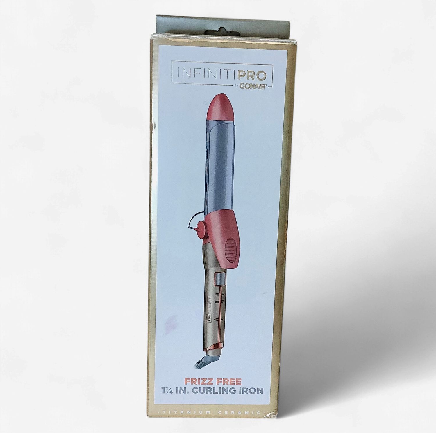 Conair InfinitiPro Frizz Free Titanium Ceramic 1¼" Curling Iron - RS5715