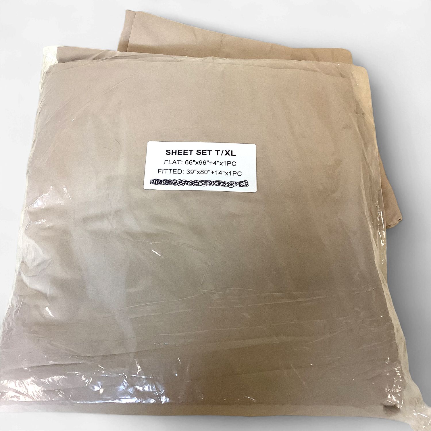 Twin XL 3-PC Sheet Set, Wheat  - RS5728