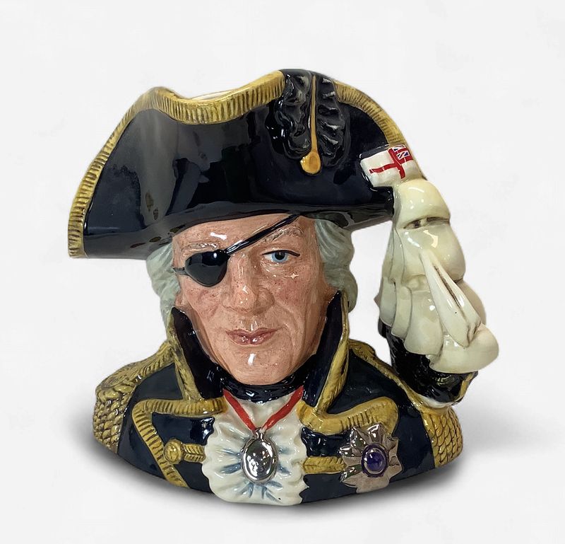 Royal Doulton Vice-Admiral Lord Nelson Character Jug 1993 Special Edition D6932 - RS5723